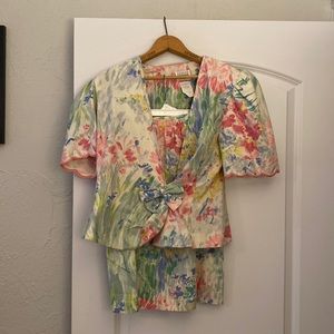 Vintage jacket and skirt